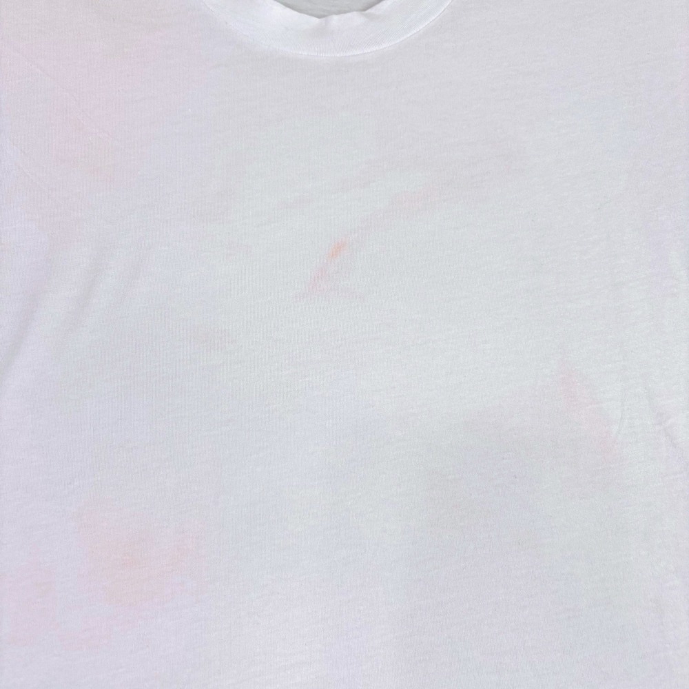 Calme by Johnny Was XS White Light Tie Dye Short Sleeve Boxy Crewneck T-Shirt - Picture 3 of 10
